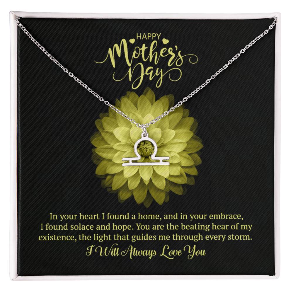 Happy Mother's Day Zodiac Symbol Necklace