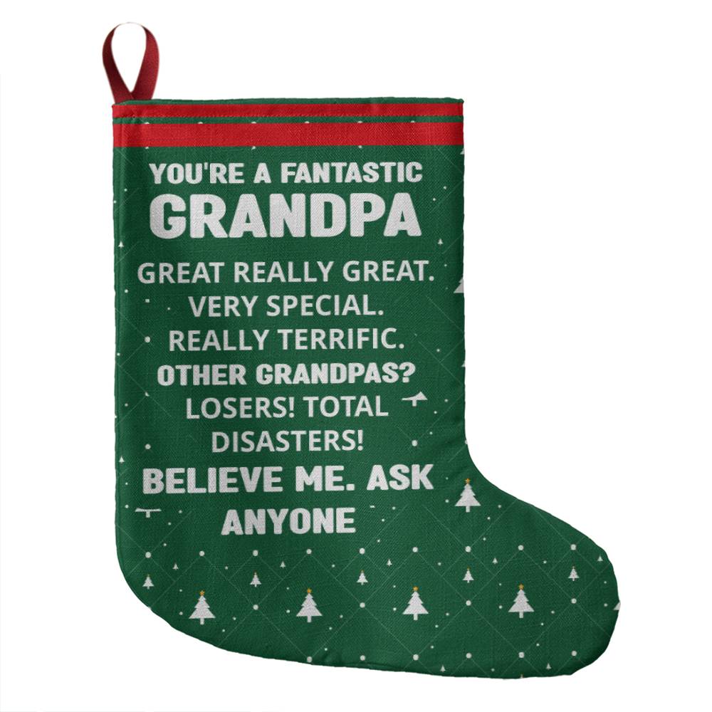 Grandpa Giant Holiday Stocking Emporium Discounts