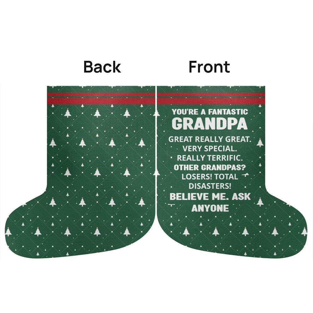 Grandpa Giant Holiday Stocking Emporium Discounts