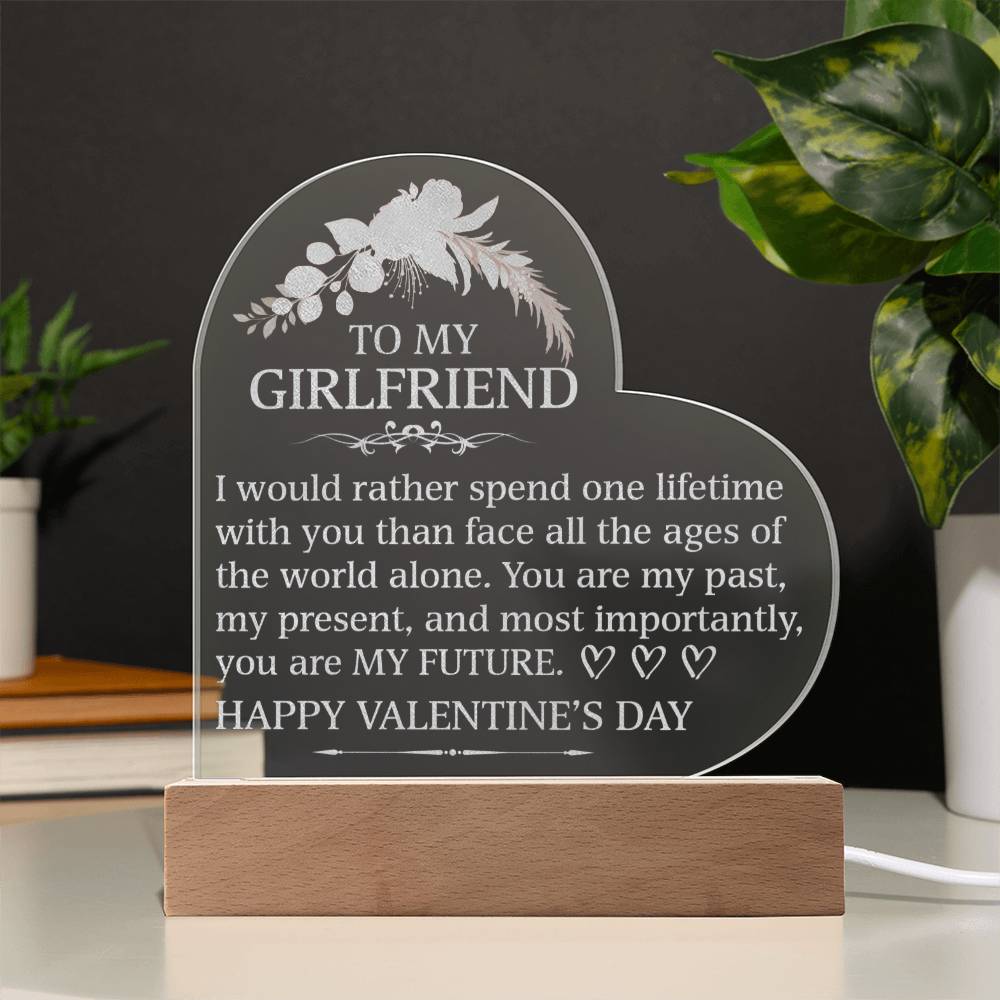 To My Girlfriend Happy Valentine's Day