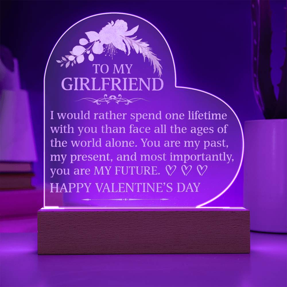 To My Girlfriend Happy Valentine's Day