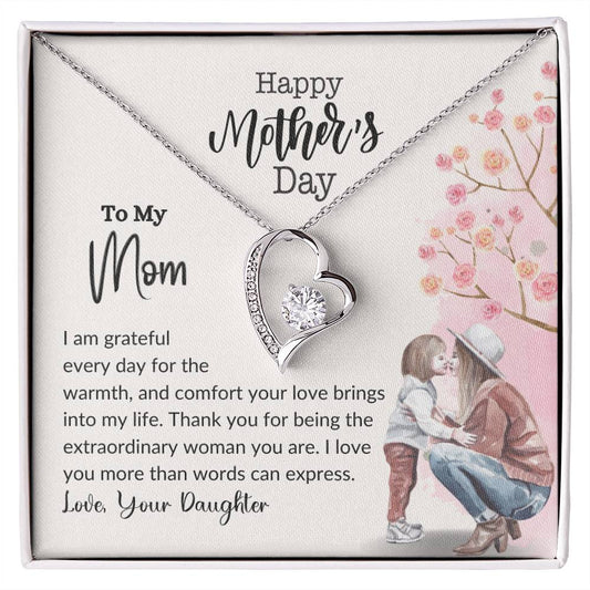 Happy Mother's Day Forever Love Necklace