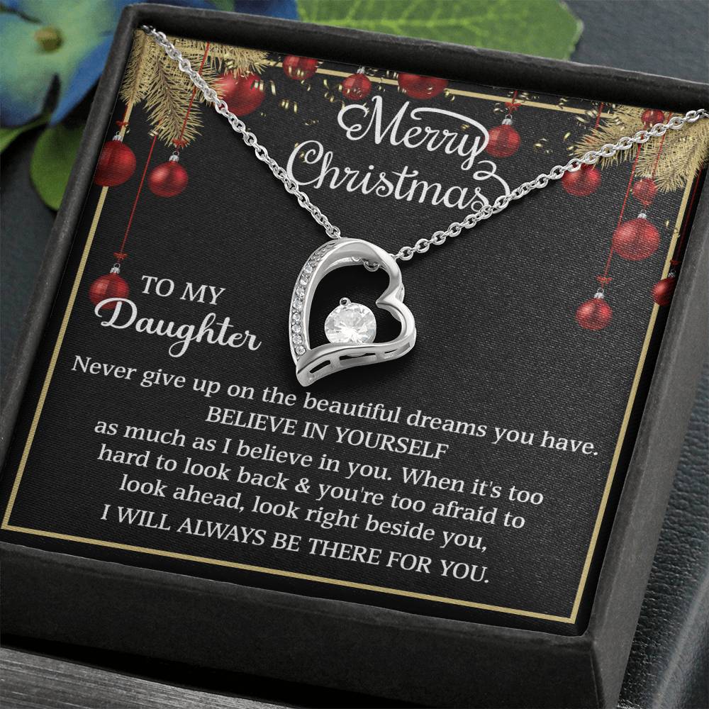 Forever Love Necklace I WILL ALWAYS BE THERE FOR YOU My Daughter