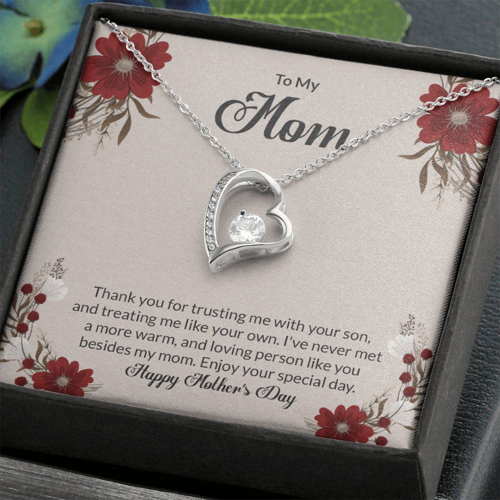 Happy Mother's Day Forever Love Necklace