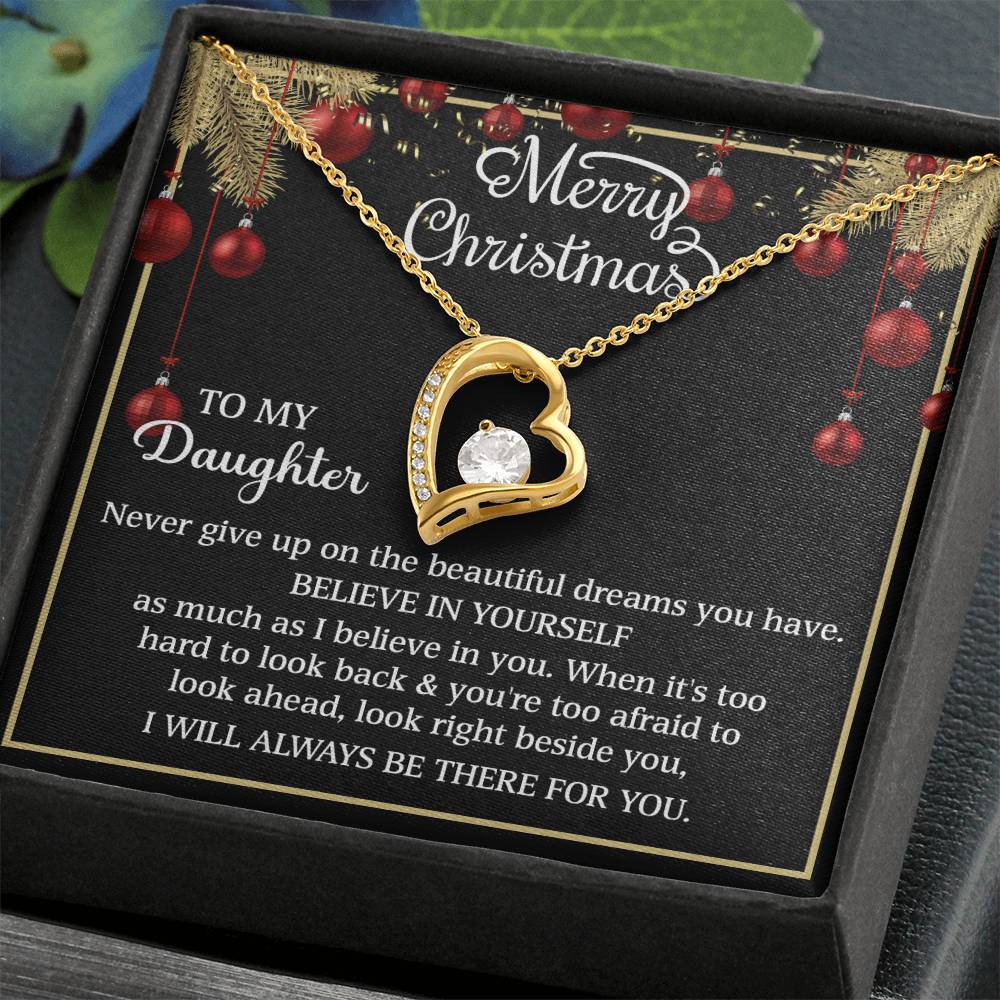 Forever Love Necklace I WILL ALWAYS BE THERE FOR YOU My Daughter