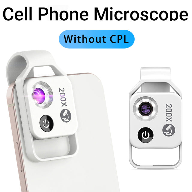 Capture HD pics with detail using the Phone Camera Video Micro Lens. Get close to your subject with the 200x zoom feature, perfect for lab work, STEM, jewelry appraisal, health diagnosis, art, outdoor exploration and more. The lightweight design and clip make it compatible with single and dual-camera phones. Get yours today!