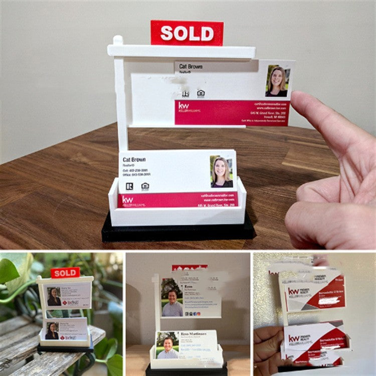 Sales Business Card Holder Display