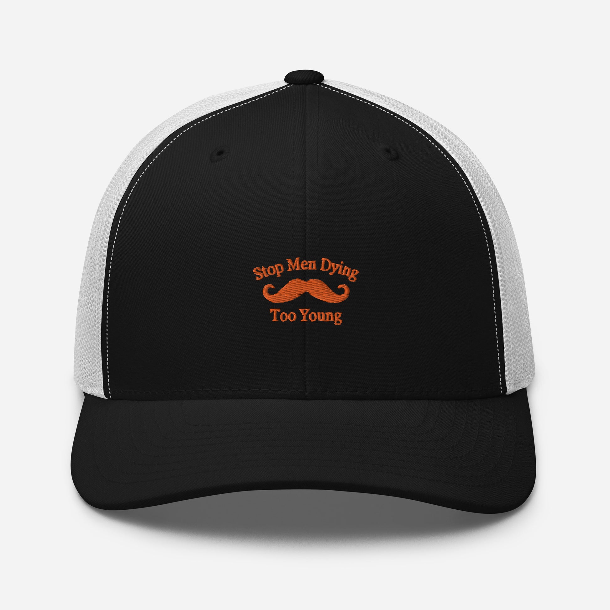 This six-panel trucker cap with mesh back is a fashionable and comfortable way to show your support for Movember. This yearly event works to raise awareness of the health issues affecting men, including prostate and testicular cancer and suicide prevention, and derives its name from the combination of "mo" (slang for moustache) and "November".  Shop now at Emporium Discounts