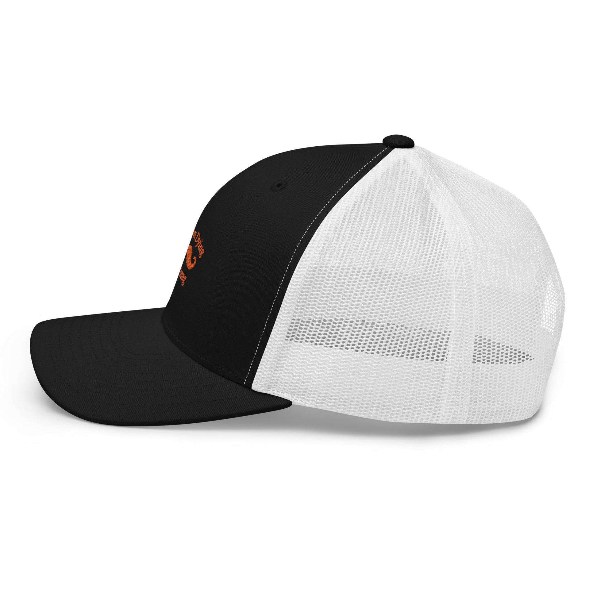 This six-panel trucker cap with mesh back is a fashionable and comfortable way to show your support for Movember. This yearly event works to raise awareness of the health issues affecting men, including prostate and testicular cancer and suicide prevention, and derives its name from the combination of "mo" (slang for moustache) and "November".  Shop now at Emporium Discounts