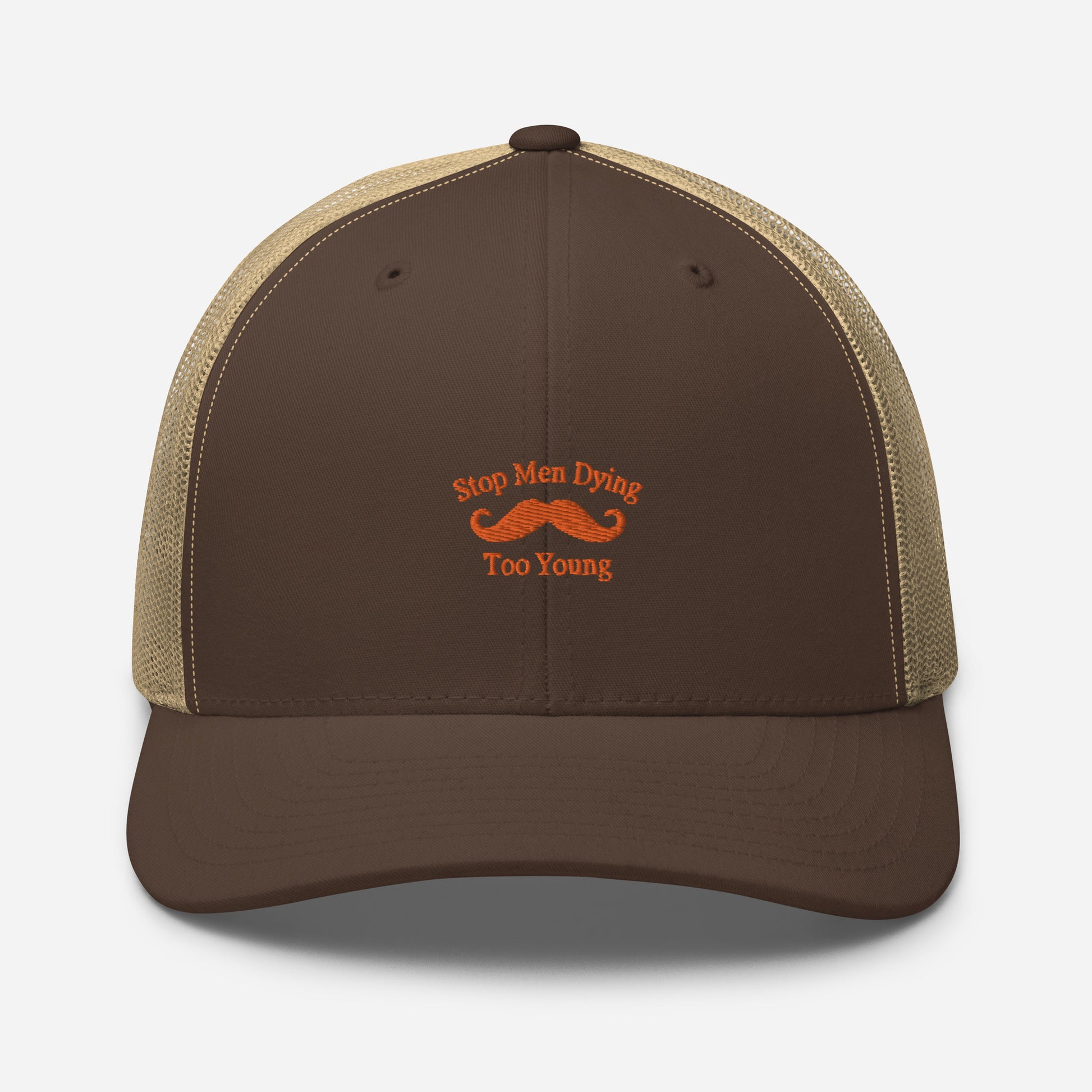 This six-panel trucker cap with mesh back is a fashionable and comfortable way to show your support for Movember. This yearly event works to raise awareness of the health issues affecting men, including prostate and testicular cancer and suicide prevention, and derives its name from the combination of "mo" (slang for moustache) and "November".  Shop now at Emporium Discounts