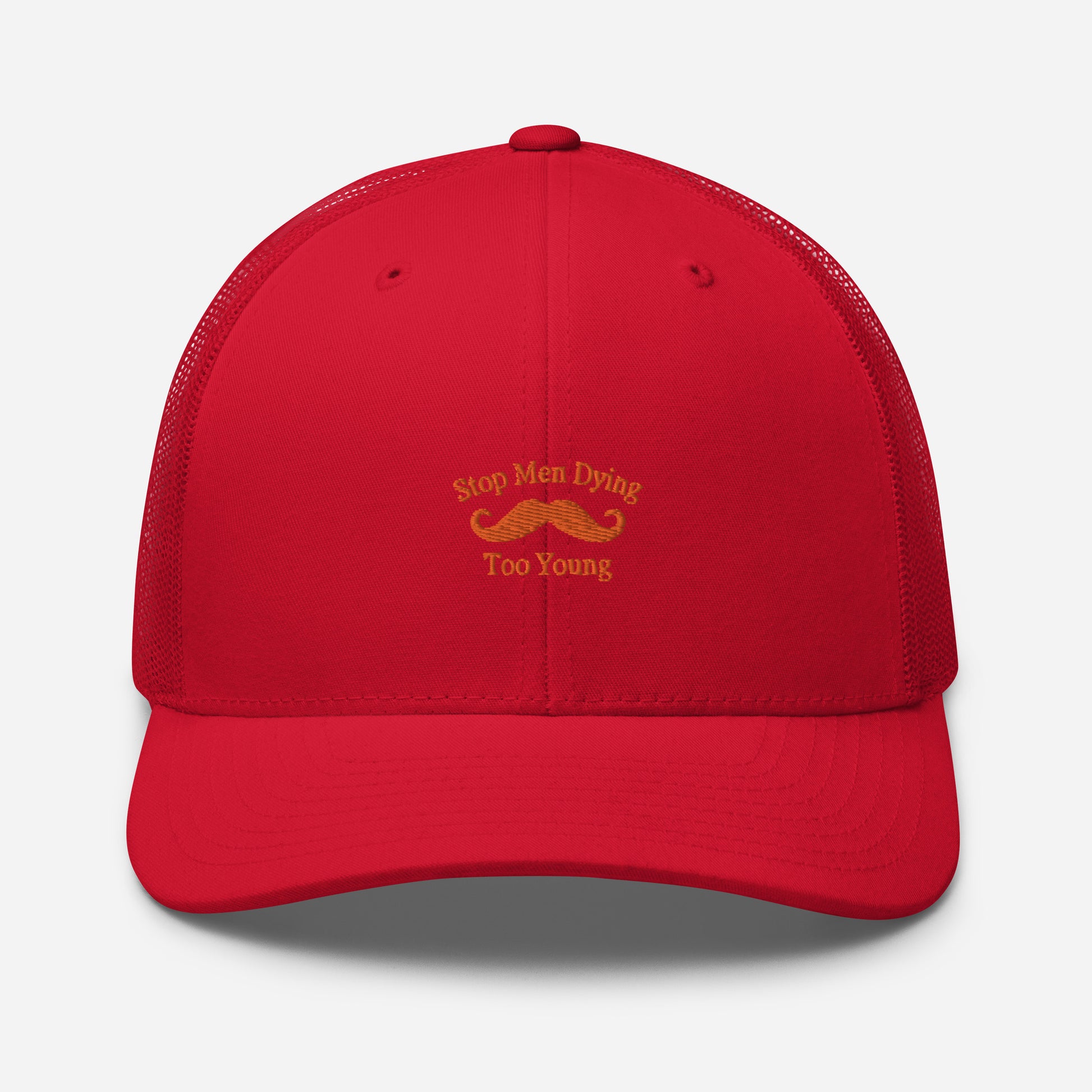 This six-panel trucker cap with mesh back is a fashionable and comfortable way to show your support for Movember. This yearly event works to raise awareness of the health issues affecting men, including prostate and testicular cancer and suicide prevention, and derives its name from the combination of "mo" (slang for moustache) and "November".  Shop now at Emporium Discounts