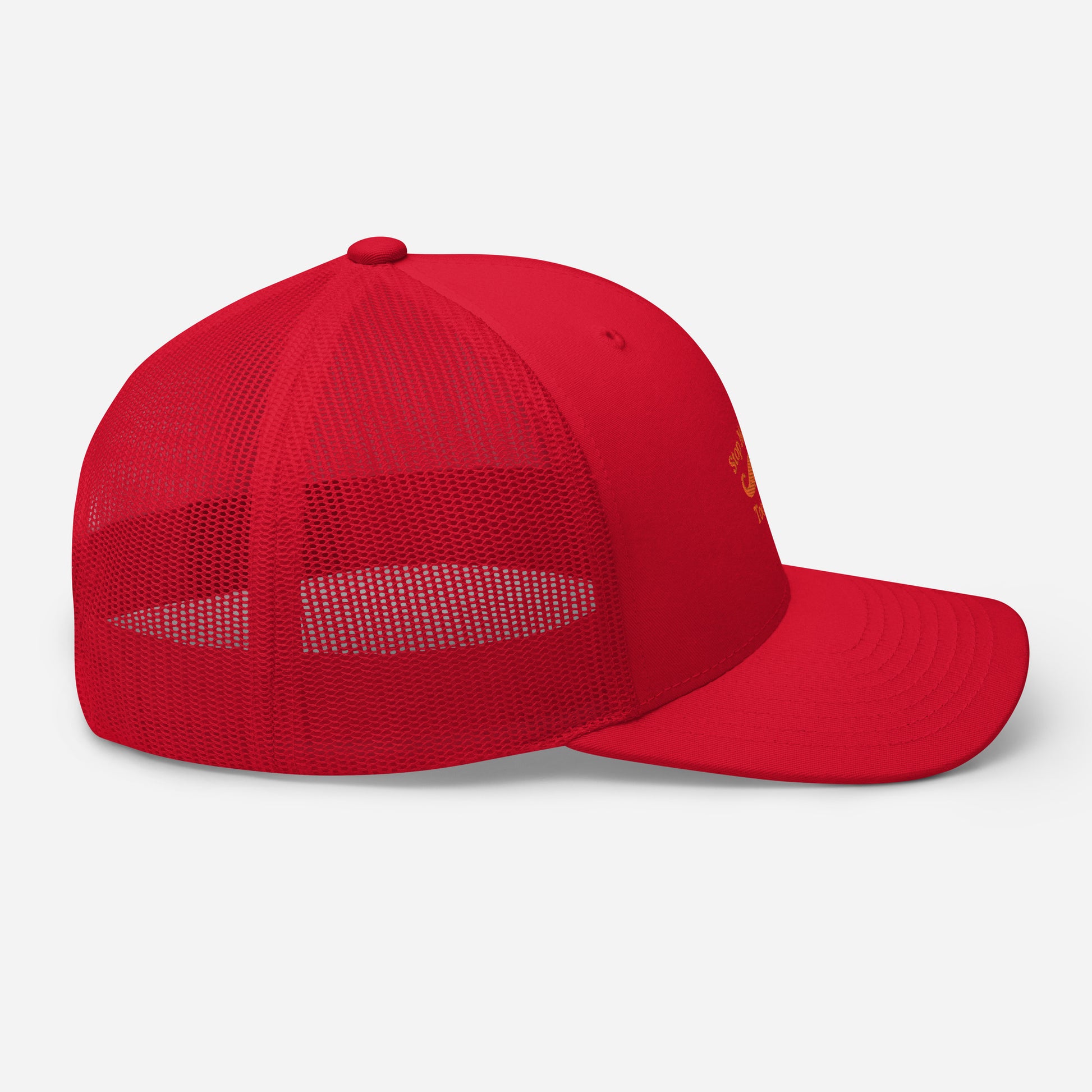 This six-panel trucker cap with mesh back is a fashionable and comfortable way to show your support for Movember. This yearly event works to raise awareness of the health issues affecting men, including prostate and testicular cancer and suicide prevention, and derives its name from the combination of "mo" (slang for moustache) and "November".  Shop now at Emporium Discounts