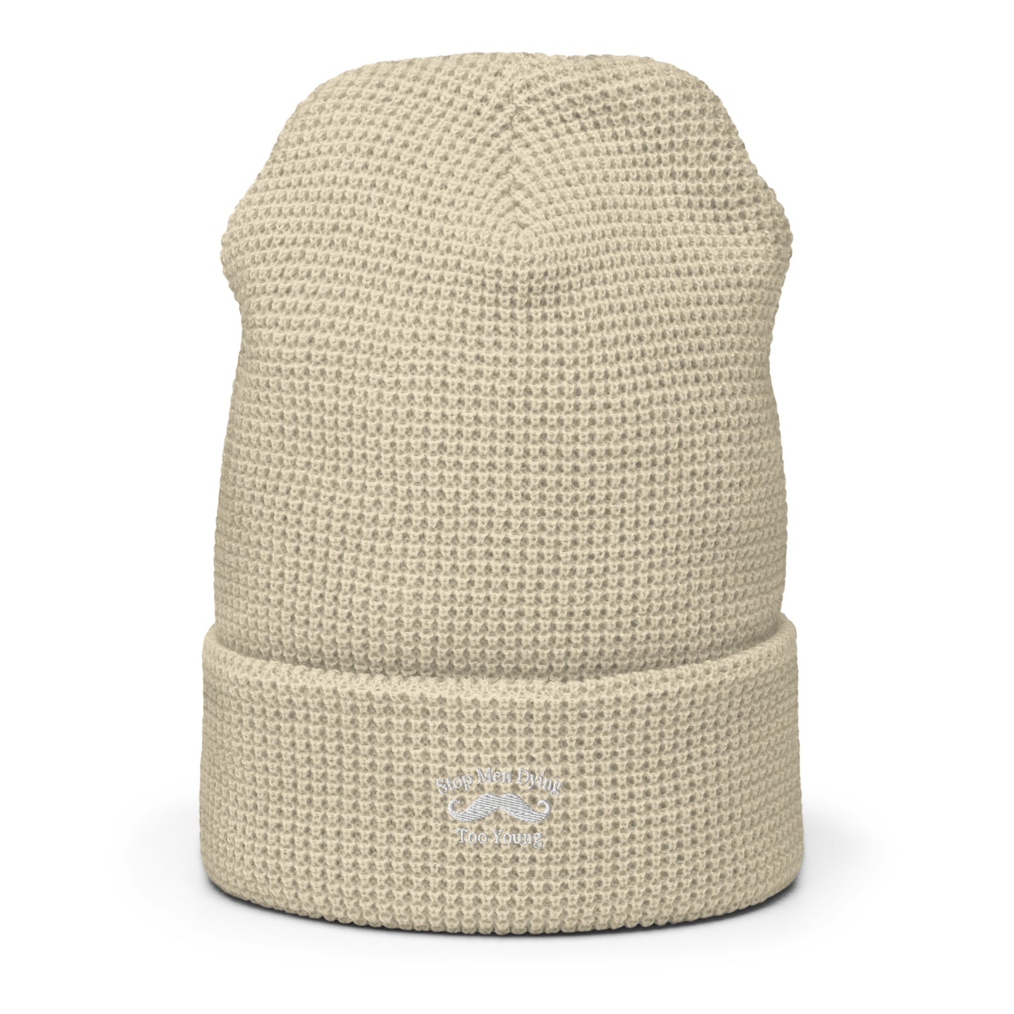 This waffle beanie is crafted with a distinctive honeycomb-like weave for optimal warmth when exploring the great outdoors. Featuring an adjustable cuff and flexible fabric, it guarantees a snug fit wherever you go - be it a hike, camping trip, or more! Every November, Movember sheds light on male health issues such as prostate and testicular cancer, in addition to suicide prevention. The term is derived from the words "moustache" and "November".