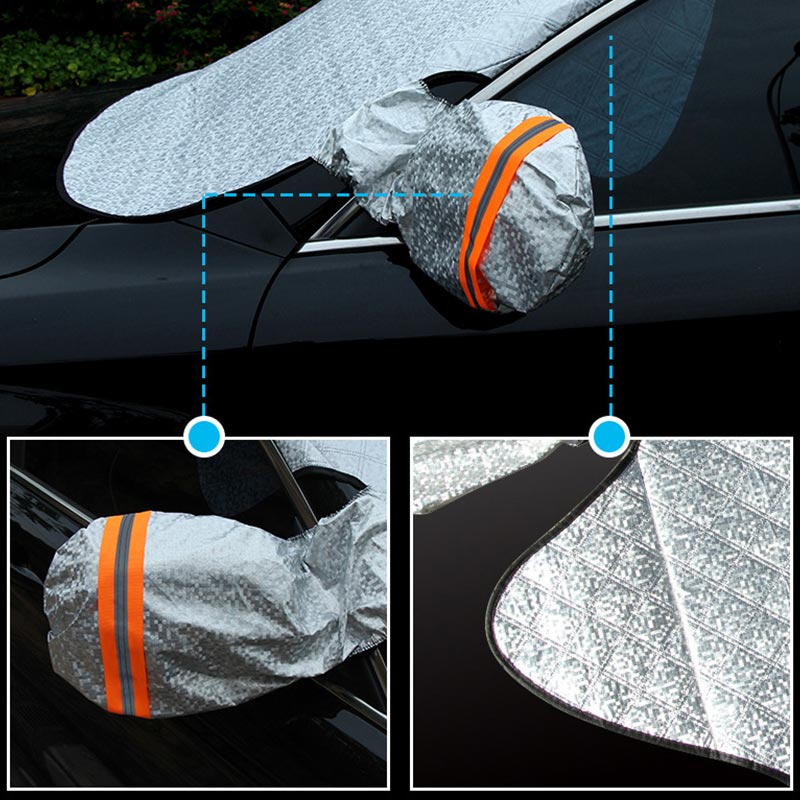 Car Snow Block Front Windshield Cover Anti-Frost Anti-Freeze Sunshade