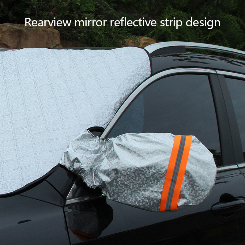 Car Snow Block Front Windshield Cover Anti-Frost Anti-Freeze Sunshade