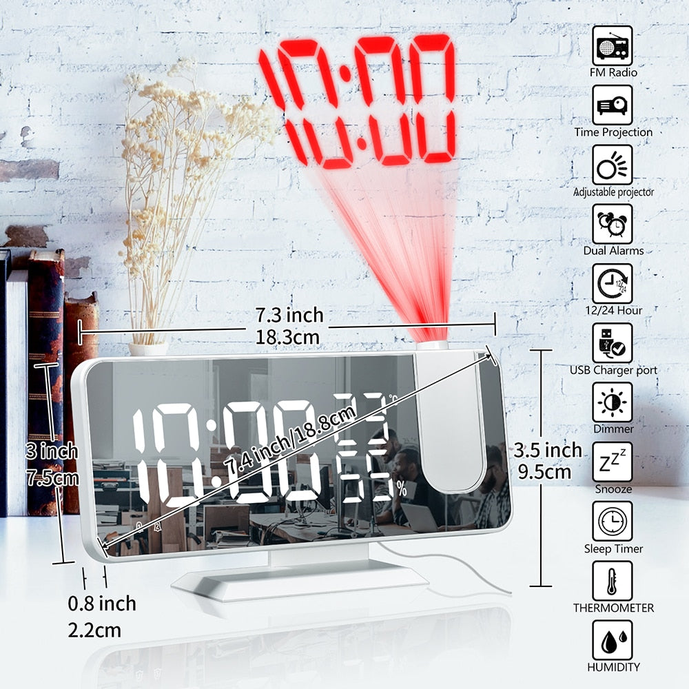 LED Digital Projection Clock Emporium Discounts