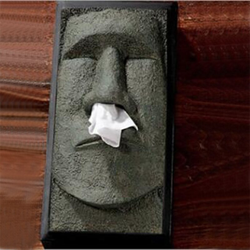 Easter stone portrait tissue box Emporium Discounts 5 Daily Gadgets Product In 2023