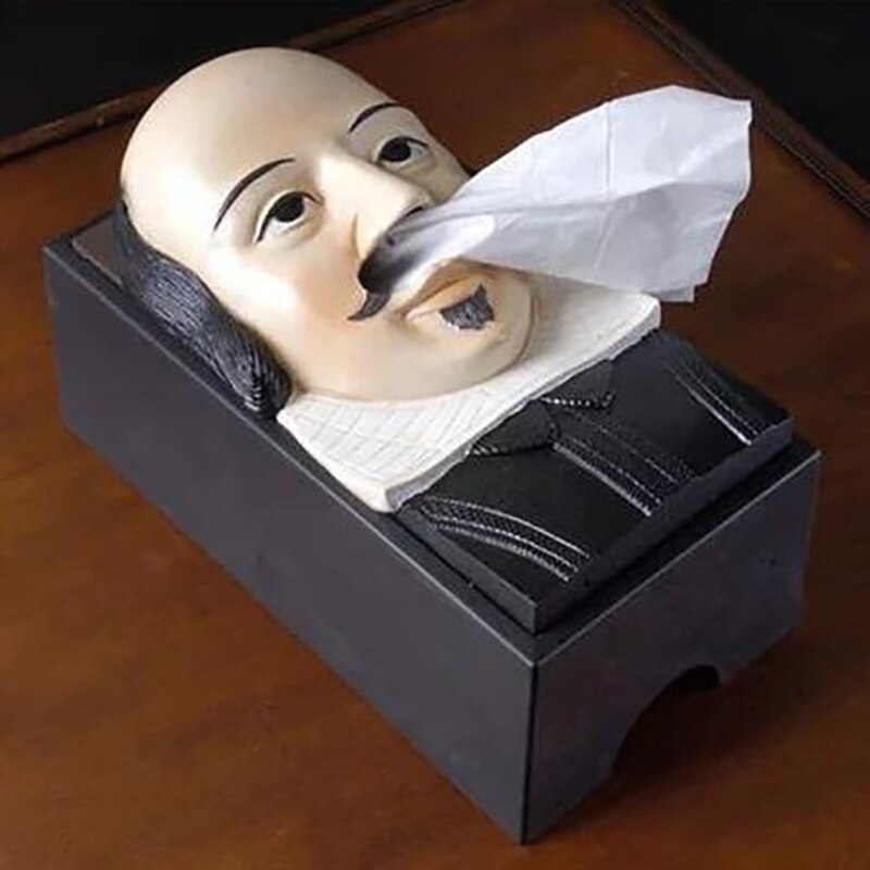 Easter stone portrait tissue box Emporium Discounts 5 Daily Gadgets Product In 2023 William Shakespeare