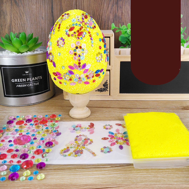 Creative Easter Egg Painted Snow Mud Decoration Set Emporium Discounts 5 Daily Gadgets Product In 2023 Yellow