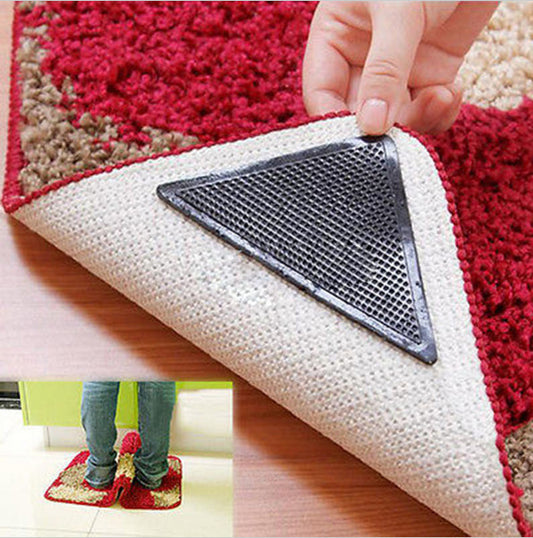 Carpet Anti-Slip Sticker Triangular Rubber - Household Carpet Anti-Slip Mat Patch Emporium Discounts 5 Daily Products Discounts