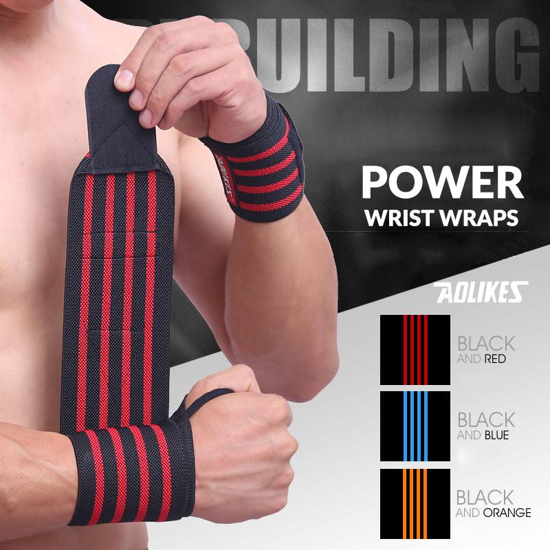 The Aolikes® Power wrist wraps are long enough to give the right tension, made out of high quality material and designed with Velcro to keep them in place. You’ll literally wonder how you ever worked out without them. These high performance straps provide wrist support and stability for weightlifters, Crossfit, MMA, powerlifting, strength training, push ups, planks, burpees & more. Boost your workout performance for more challenging advanced lifts and gym routines.