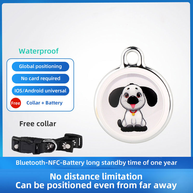 Pet Loss Preventer Global Positioning Airtag Loss Preventer Cat and Dog Intelligent Tracking Loss Preventer Pet Collar Emporium Discounts