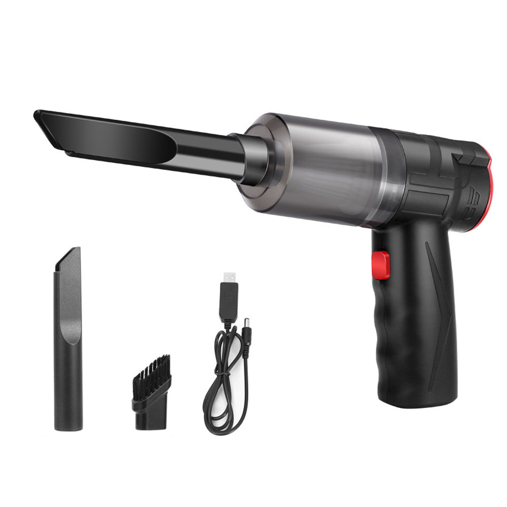 Portable Handheld Car Vacuum Cleaner-USB Rechargeable_1| Emporium Discounts