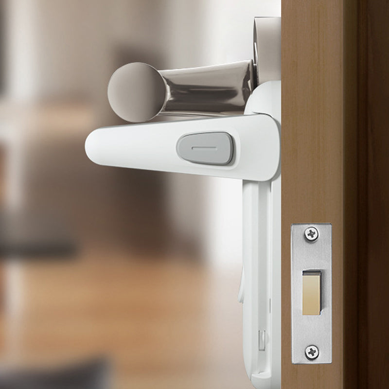 Baby Guard Door Safety Lock Door Handle Additional Protective Latch_15