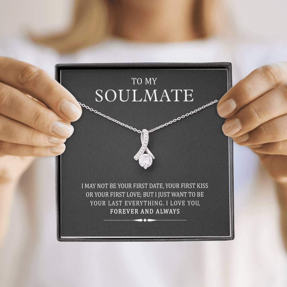 Soulmate Valentine's Day Pendant Classic Versatile Mother's Day Gift Necklace Female Emporium Discounts