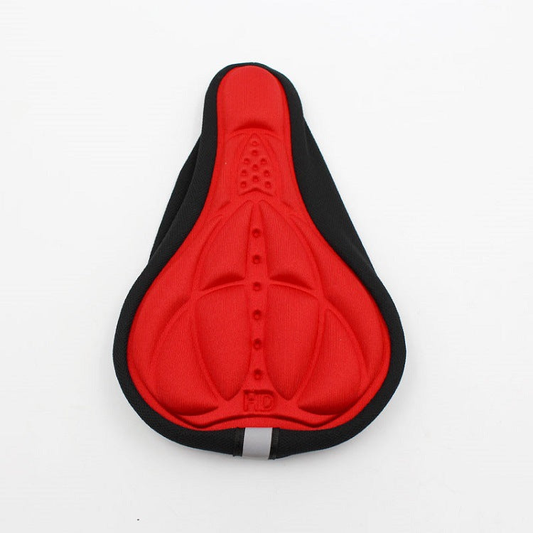 Bicycle embossed breathable mat color 3D breathable seat cover Emporium Discounts Red