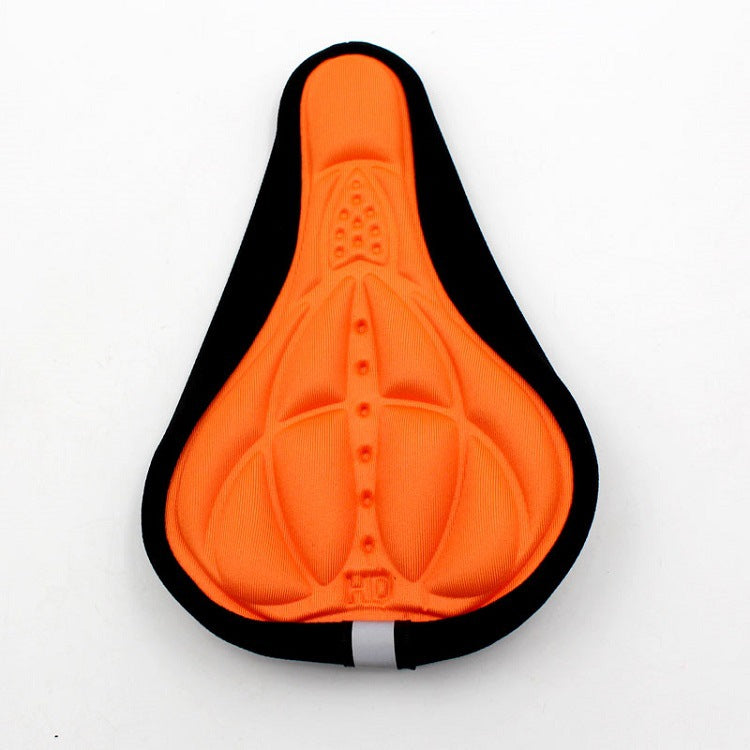 Bicycle embossed breathable mat color 3D breathable seat cover Emporium Discounts Orange