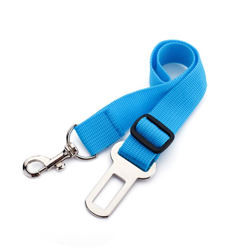 Dog car seat belt safety protector travel pets accessories dog leash Collar breakaway solid car harness Emporium Discounts