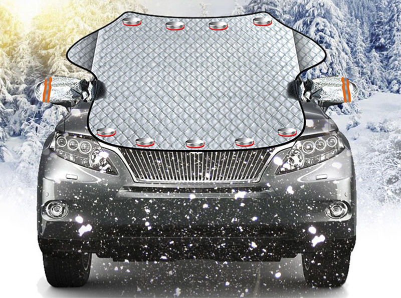 Car Snow Block Front Windshield Cover Anti-Frost Anti-Freeze Sunshade