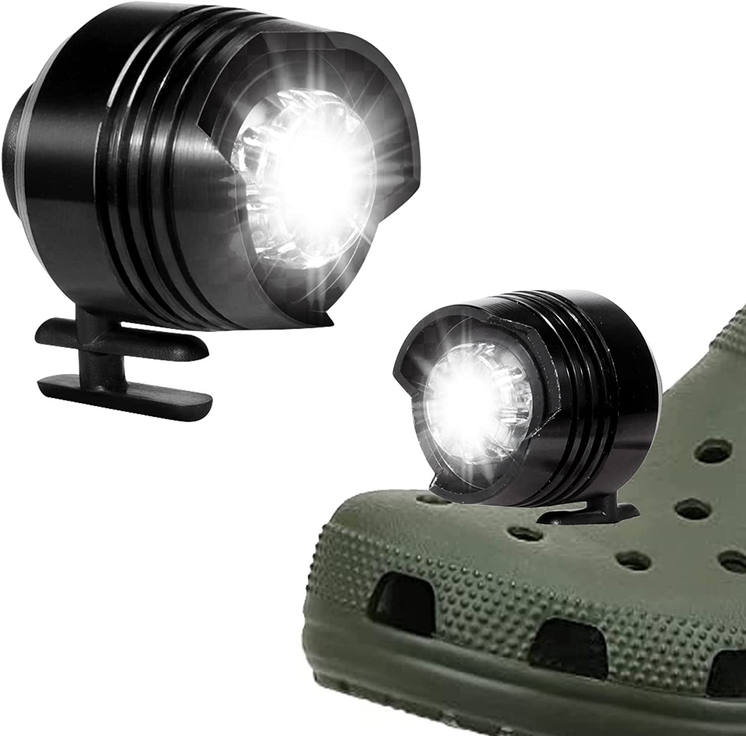 LED Headlights For Holes Shoes IPX5 Waterproof Shoes Light 3 Modes 72 Hours Glowing Small Lights For Dog Walking Camping Outdoor Emporium Discounts 5 Daily Products Discounts