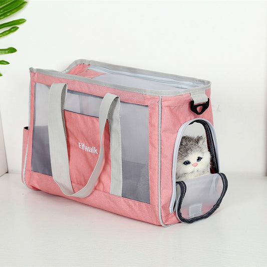 Cat Bag Pet Bag Out Portable Cat Bag Out Breathable Tote Bag Pet Carry Out Travel Tote Emporium Discounts come in different colours pink