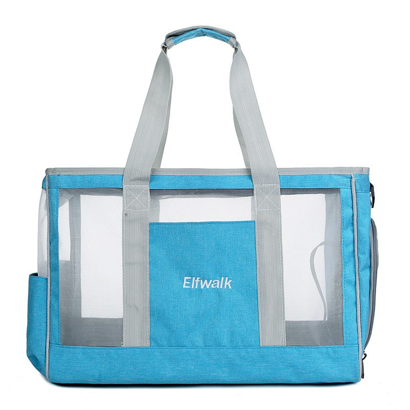 Cat Bag Pet Bag Out Portable Cat Bag Out Breathable Tote Bag Pet Carry Out Travel Tote Emporium Discounts come in different colours blue