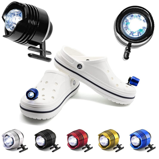LED Headlights For Holes Shoes IPX5 Waterproof Shoes Light 3 Modes 72 Hours Glowing Small Lights For Dog Walking Camping Outdoor Emporium Discounts 5 Daily Products Discounts