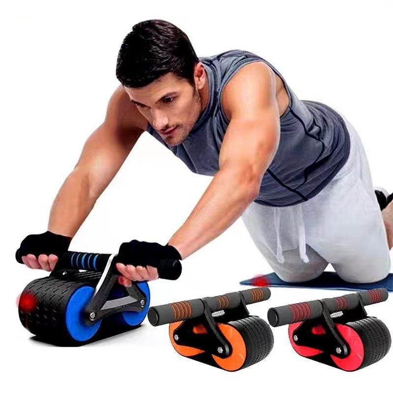 Double Wheel Abdominal Exerciser Women Men Automatic Rebound Ab Wheel Roller Waist Trainer Gym Sports Home Exercise Devices Emporium Discounts 5 Daily Products Or Gadgets Come in different colours