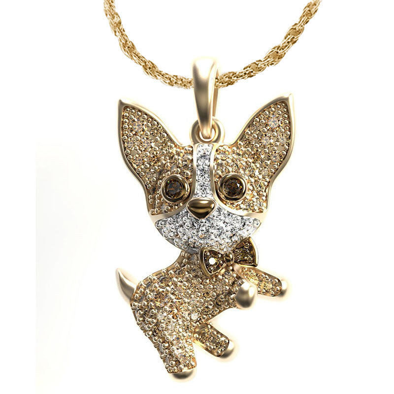 Chihuahua Dog Necklace Pendant Emporium Discounts