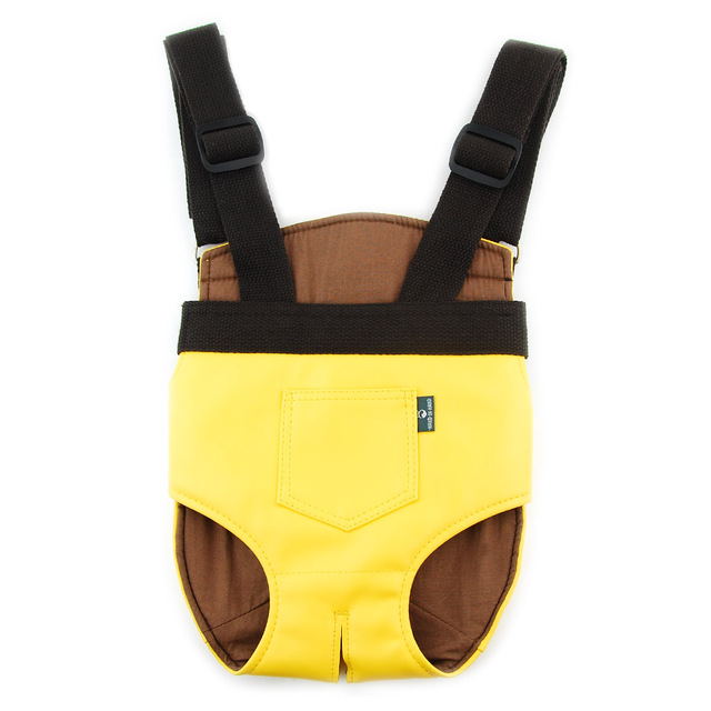 Pet carrier bag Emporium Discounts Yellow, Brown and Black colour