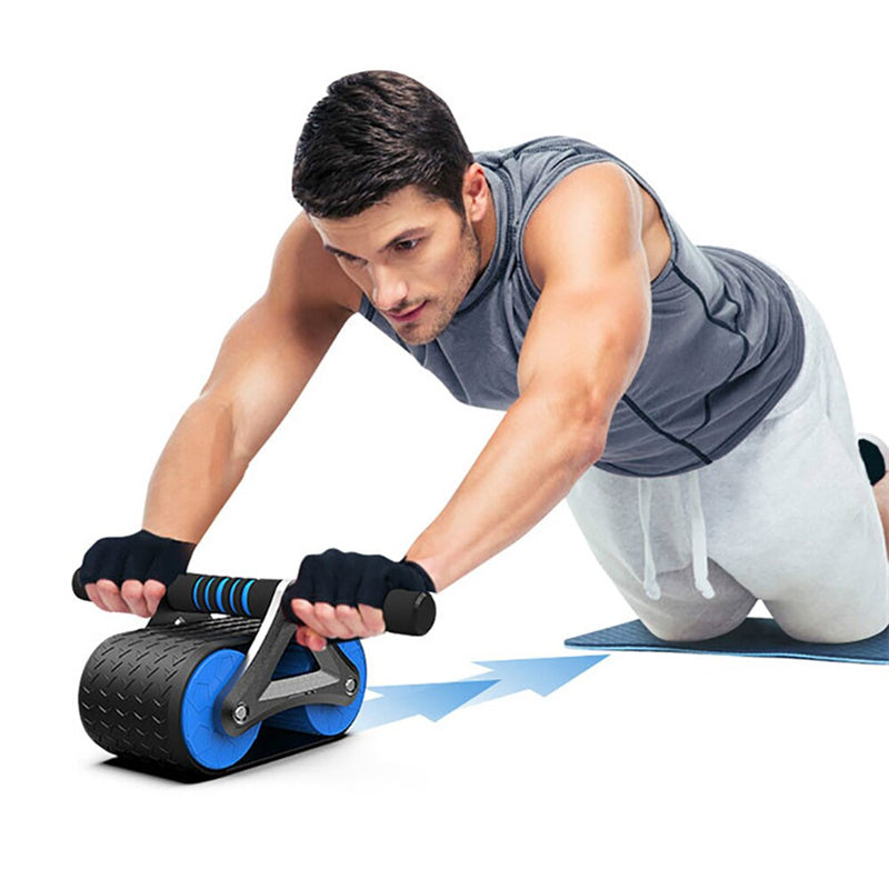 Double Wheel Abdominal Exerciser Women Men Automatic Rebound Ab Wheel Roller Waist Trainer Gym Sports Home Exercise Devices Emporium Discounts 5 Daily Products Or Gadgets Come in different colours