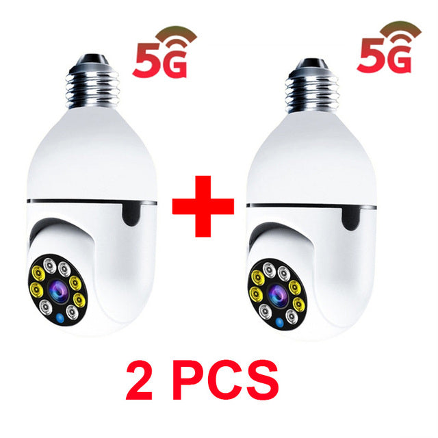 Seeking an affordable yet reliable surveillance camera? The Bulb Surveillance Camera is the ideal choice! This top-tier camera is perfect for home and business security, featuring night vision, human tracking, and WIFI connection. You can stay connected to your camera feed from anywhere, and with two-way audio talk, you can communicate with people on-site. Enjoy quality surveillance without breaking the bank with the Bulb Surveillance Camera.