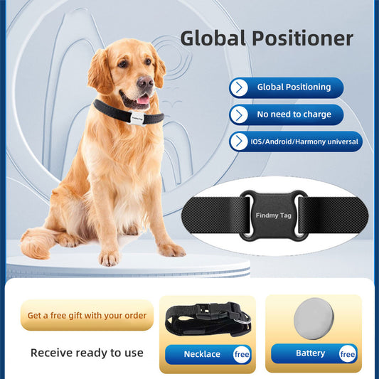Pet Loss Preventer Global Positioning Airtag Loss Preventer Cat and Dog Intelligent Tracking Loss Preventer Pet Collar Emporium Discounts