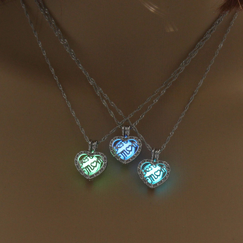 Best Mom glow-in-the-dark necklace Emporium Discounts