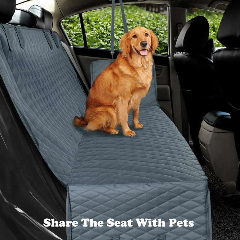 Dog Car Seat Cover Emporium Discounts Tired of your car being covered in pet hair after every ride? Say goodbye to the mess with the Dog Car Seat Cover! Installation is a breeze with quick-install clips, and its practical design includes airflow-enhancing windows and convenient front pockets.