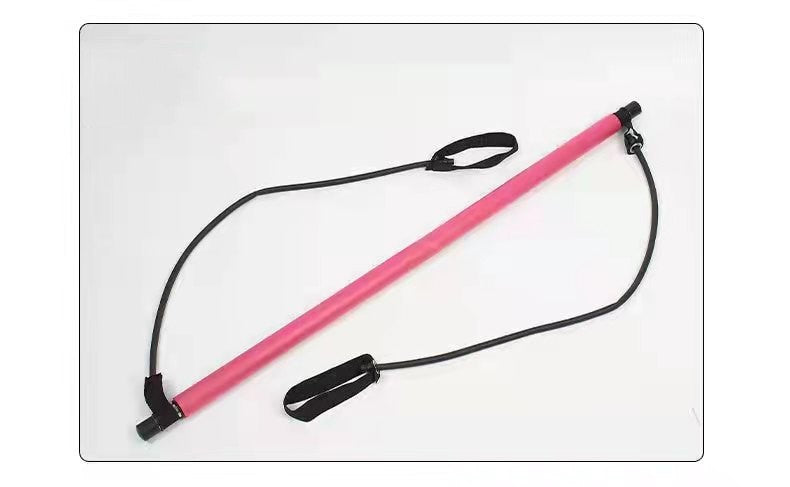 Stretching Pilates Stick Yoga Home Stretch Training Puller Multifunctional Fitness Stick  Emporium Discounts 5 Daily Products Or Gadgets Come in different colours pink