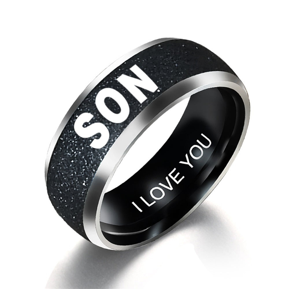 Europe and America Mother's Day Father's Day Gift Jewelry Family Couple Family Ring DAD MOM SON DAUGHTER Emporium Discounts 5 Daily Products Or Gadgets Per Day