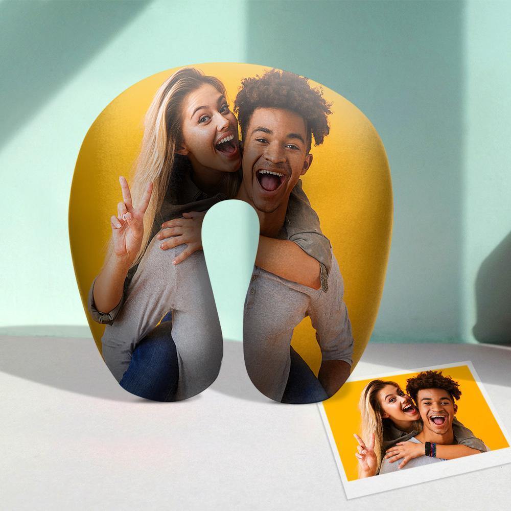 Customized Photo U-Shaped Travel Neck Pillow Comfortable Nursing Pillow Emporium Discounts