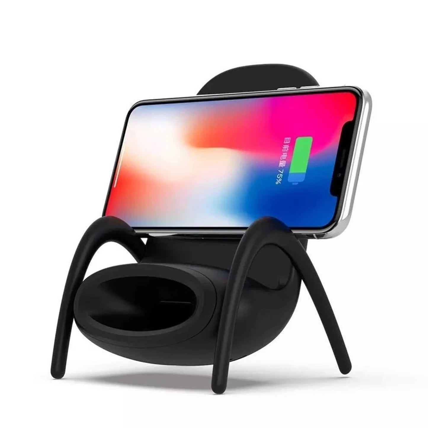  Portable Mini Chair Wireless Charger Supply For All Phones Multipurpose Phone Stand With Musical Speaker Function Charger Emporium Discounts 5 Daily Products Or Gadgets 