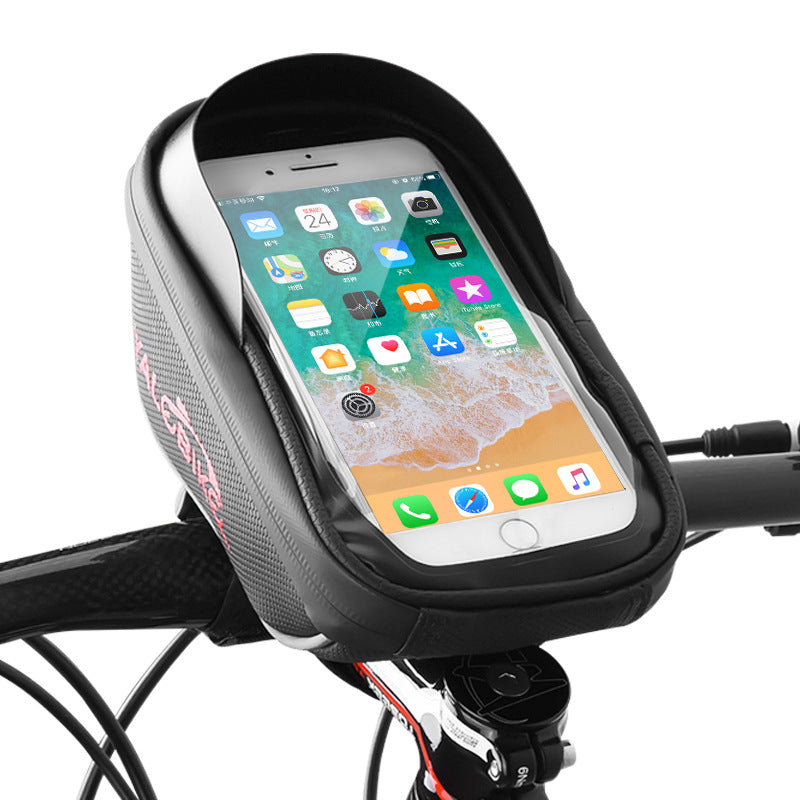 Cycling Gear Accessories Waterproof Touch Screen Phone Bag Mountain Bike Handlebar Bag Emporium Discounts